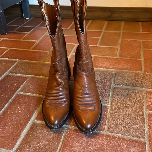 Luccesse 2000 Brown Western Cowboy Boots - Picture 5 of 9